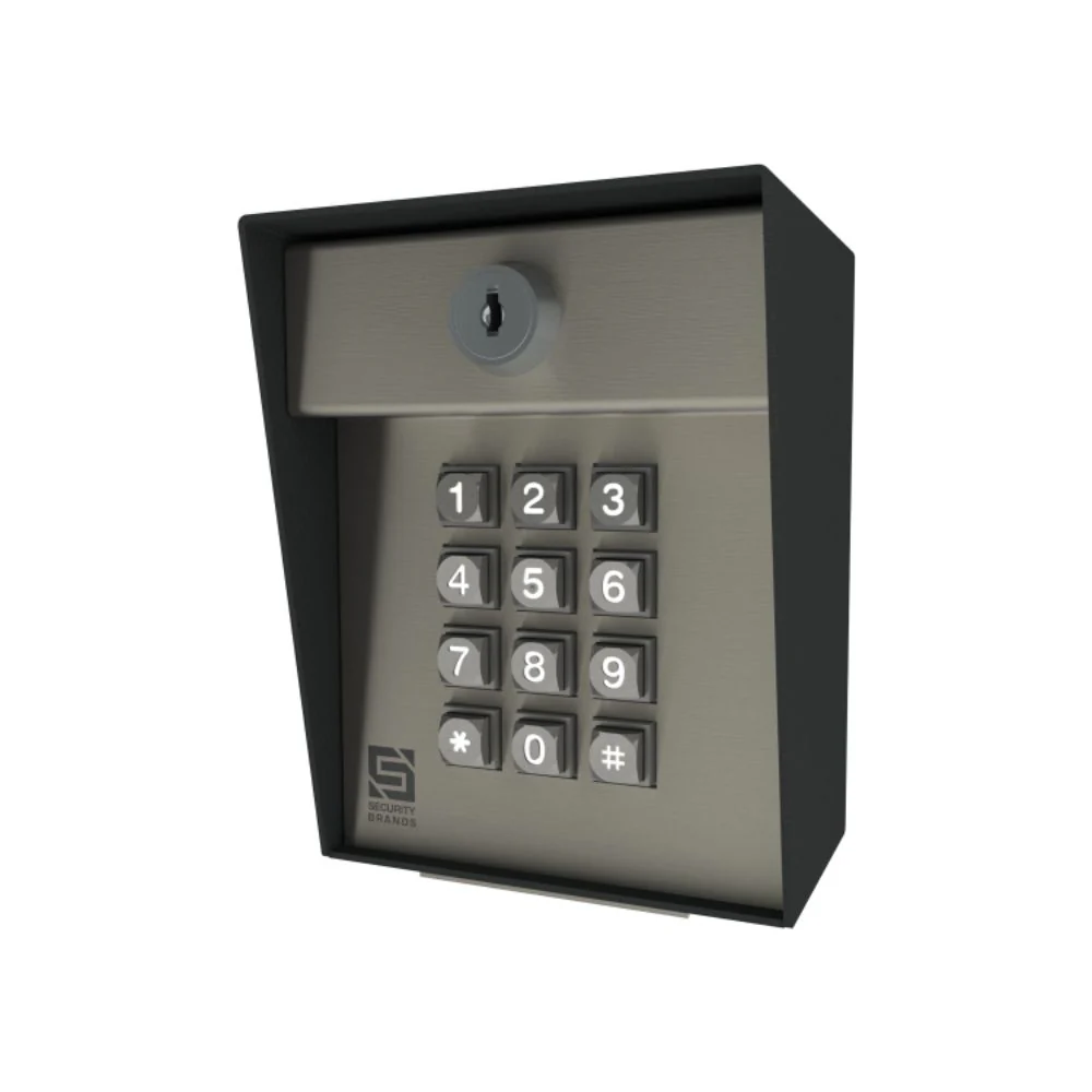 Security Brands Advantage DKE - 100 and 500 Code Economy Keypad (Post Mount) | SEC-26-500