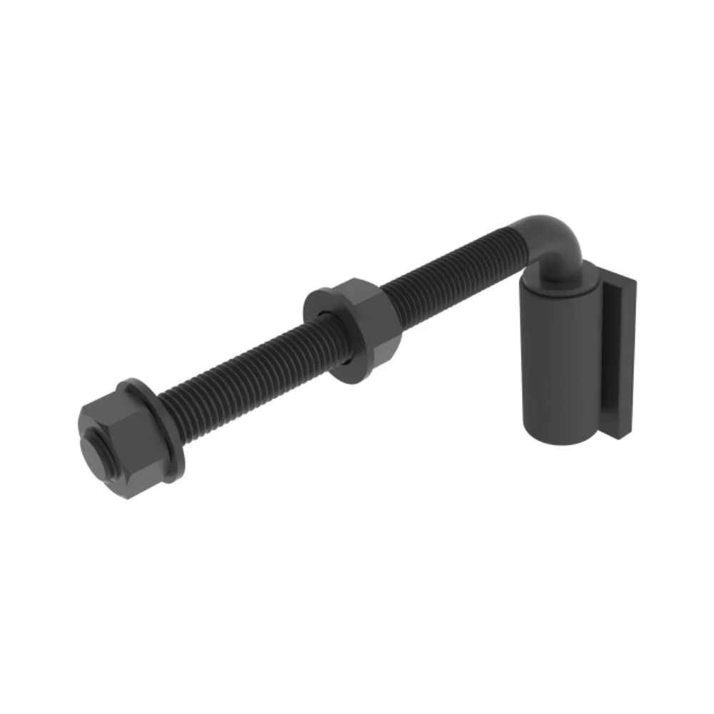 Security Brands Barrel Hinge with 3/4" x 8-5/8" J-bolt (Pair) | SEC-K-GBHA700B