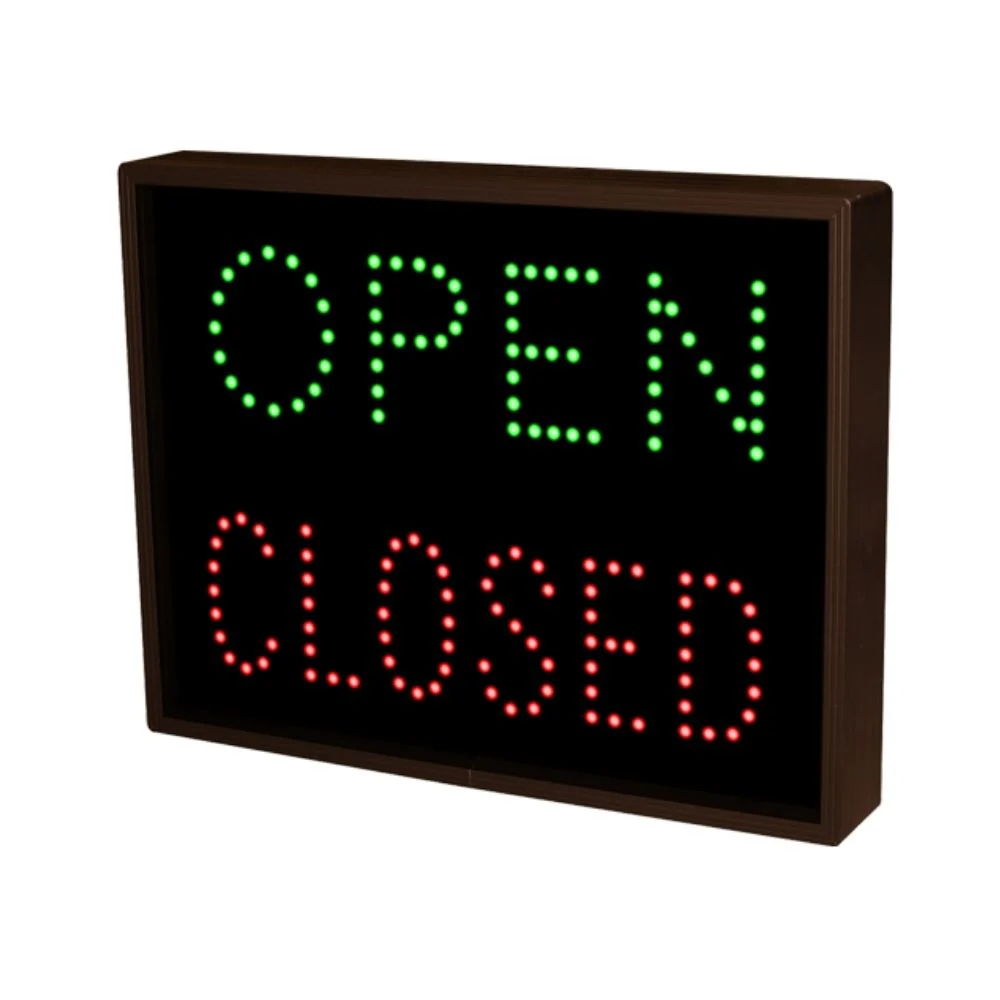 Signal-Tech Open | Closed TCL1418GR-100/120-277VAC | SIG-5112