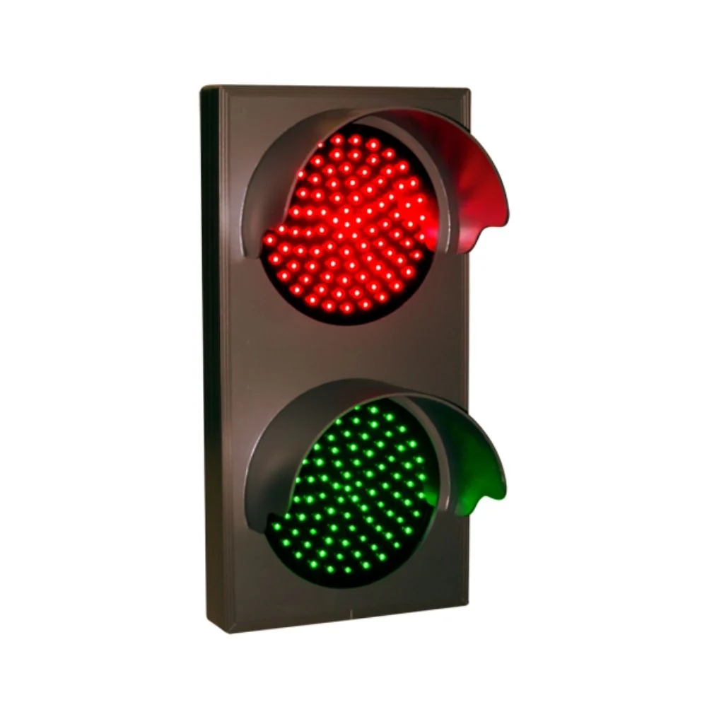 Signal-Tech Double Indicator Dots with Hoods Vertical TCL147RG-225H/12-24VDC | SIG-30128