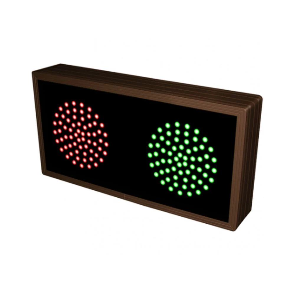Signal-Tech Double Indicator Dots Horizontal TCL714RG-225/120-277VAC | SIG-10893