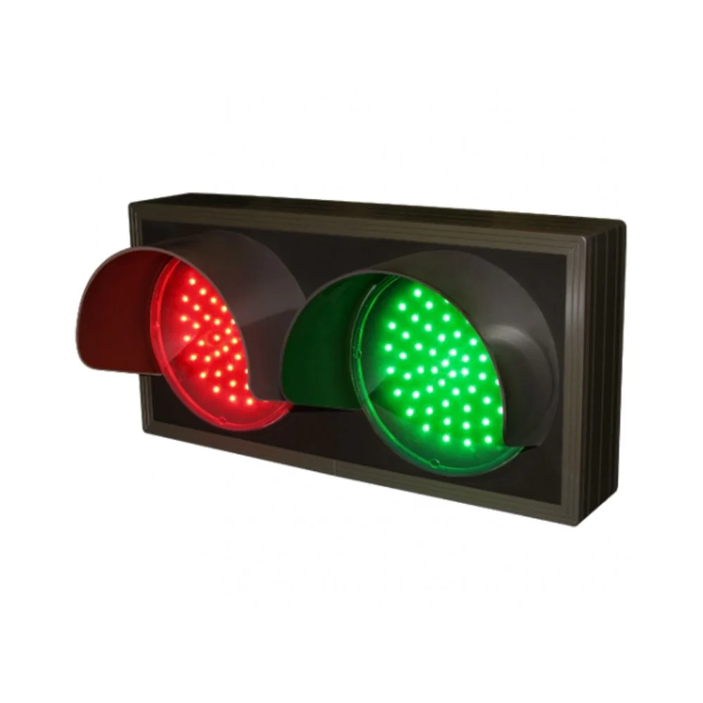 Signal-Tech Double Indicator Dots with Hoods Horizontal TCL714RG-225H/12-24VDC | SIG-33826