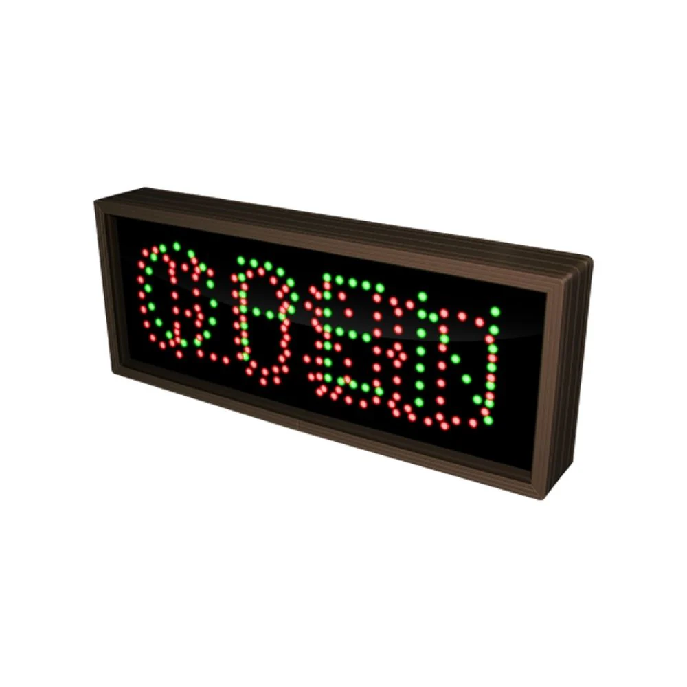 Signal-Tech OPEN | CLOSED | FULL TCL718GRR-202/120-277VAC | SIG-5907