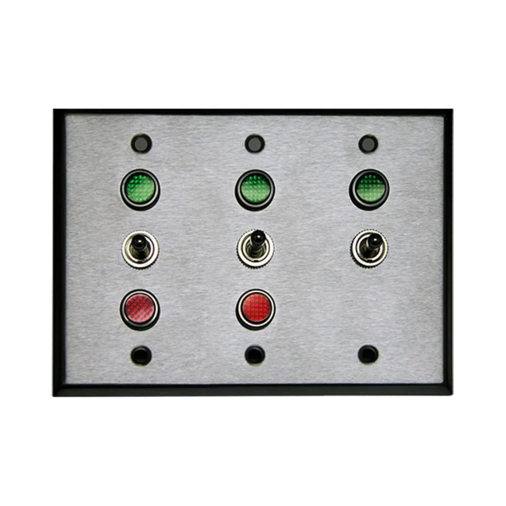 Signal-Tech 3 Gang Switch (1-SPST) (2-SPDT) TG332 SPDT/120VAC | SIG-6649