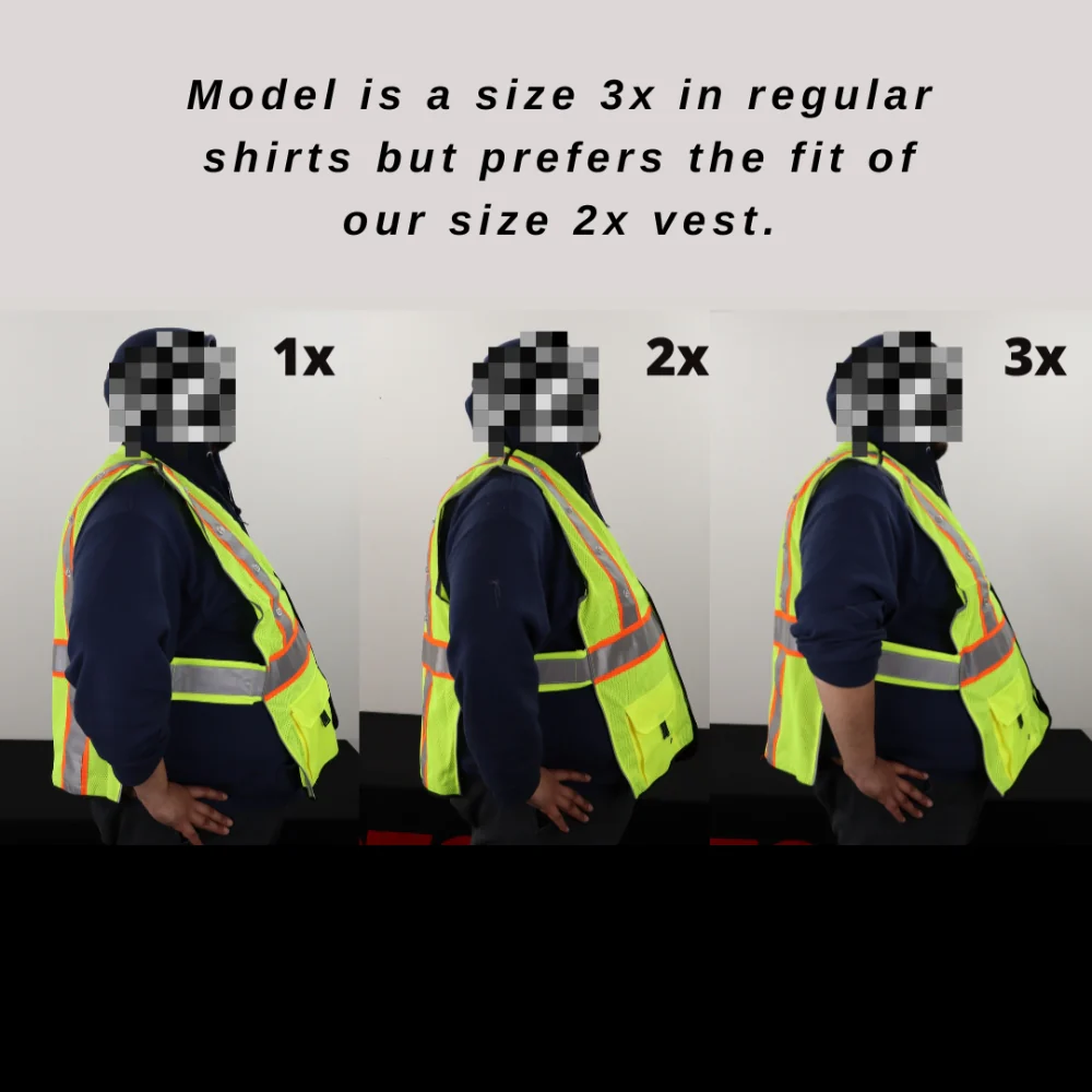Stop-Lite ANSI Class 2 LED Tear Away Safety Vest - Image 8