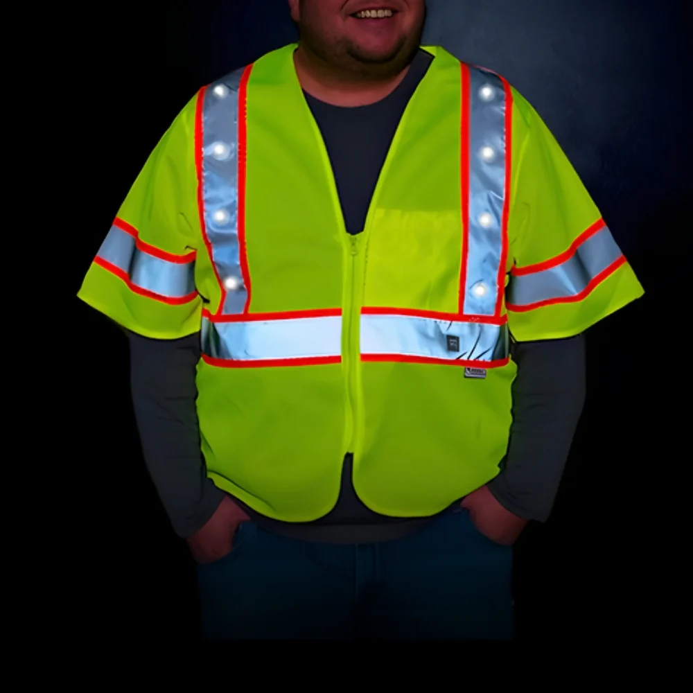 Stop-Lite ANSI Class 3 LED Safety Vest - Image 3