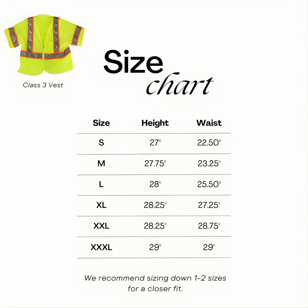 Stop-Lite ANSI Class 3 LED Safety Vest - Image 5