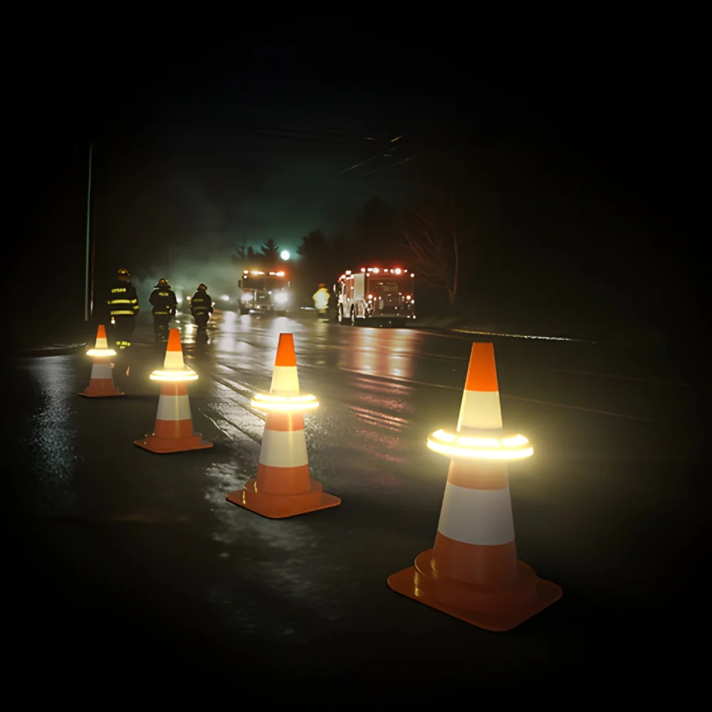 Stop-Lite AP-61 Cone Ring LED Light with Case (Pack of 6) - Image 12
