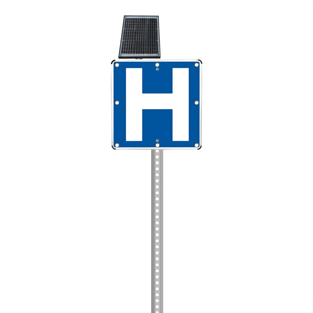 Stop-Lite D9-2 Solar LED Hospital Sign - Image 2