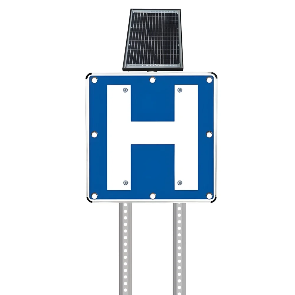 Stop-Lite D9-2 Solar LED Hospital Sign - Image 3
