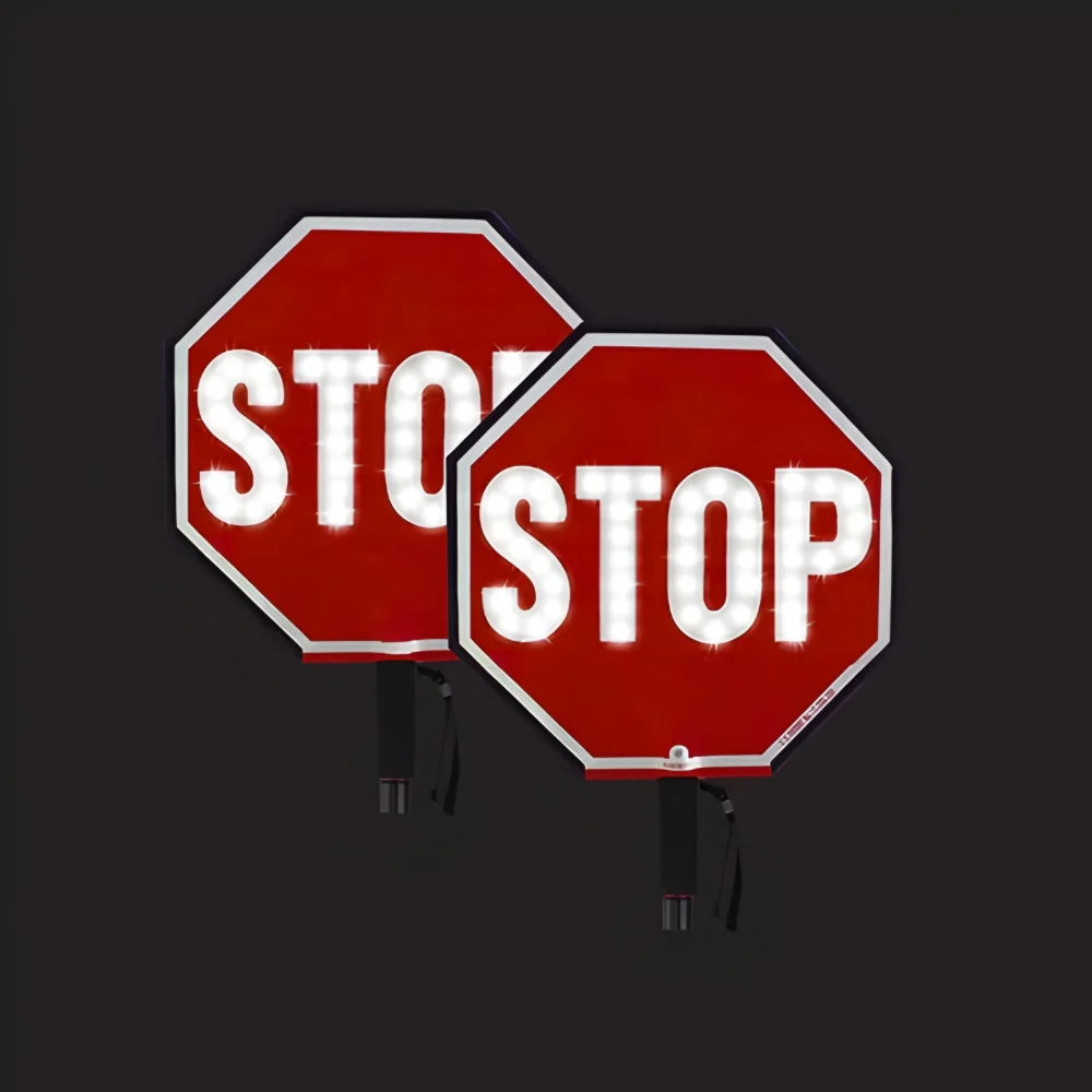 Stop-Lite PA-11112 12" LED STOP/STOP Paddle - Image 5