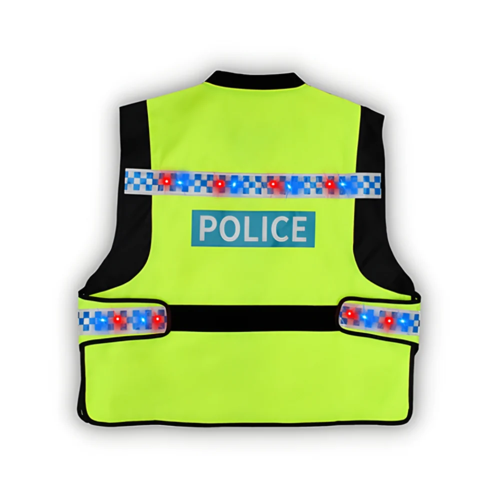 Stop-Lite Police LED Safety Vest - Image 3
