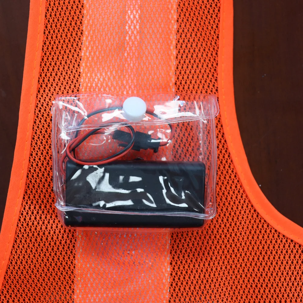 Stop-Lite VE-11C00 Crossing Guard LED Safety Vest - Image 4