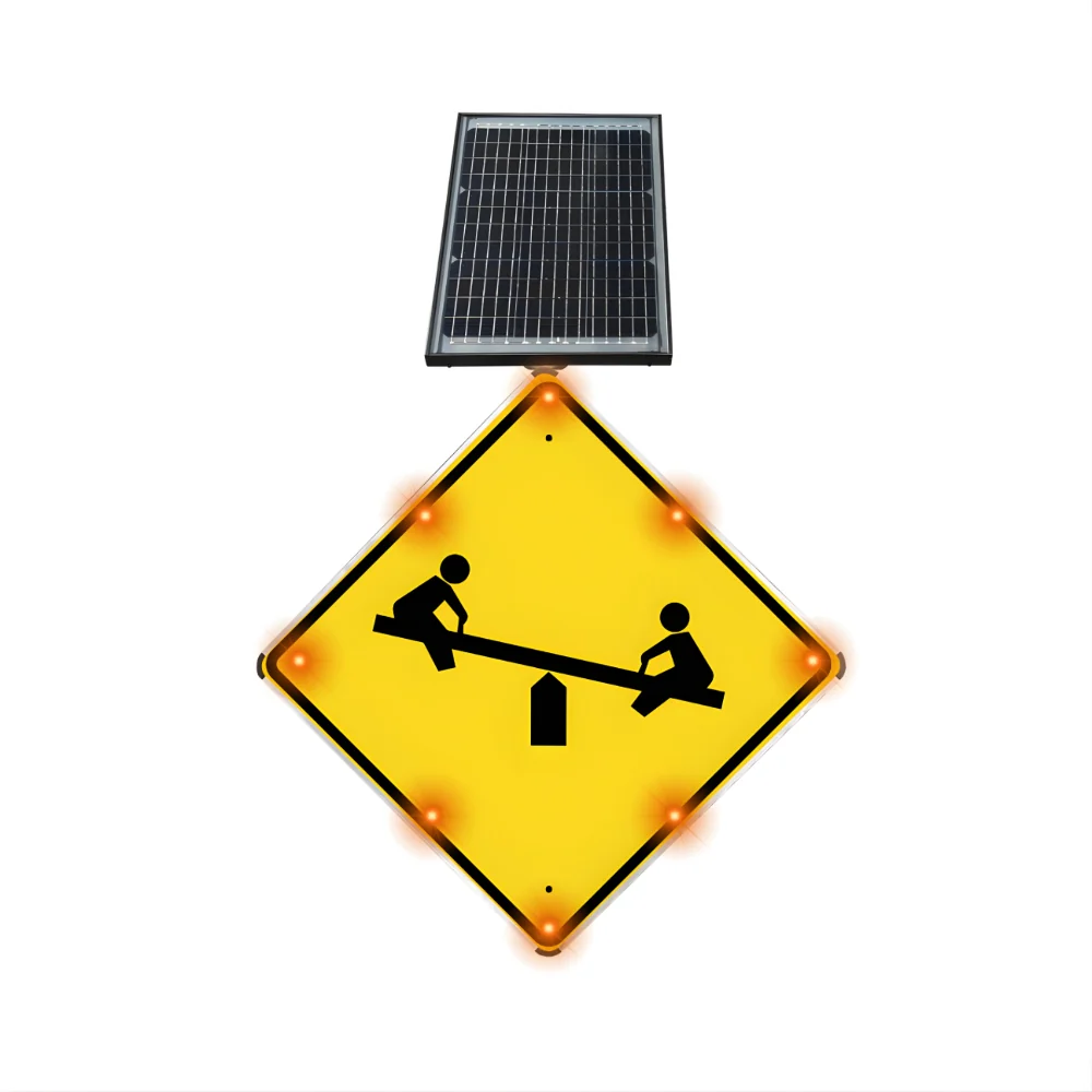 Stop-Lite W15-1 Solar LED Playground Sign