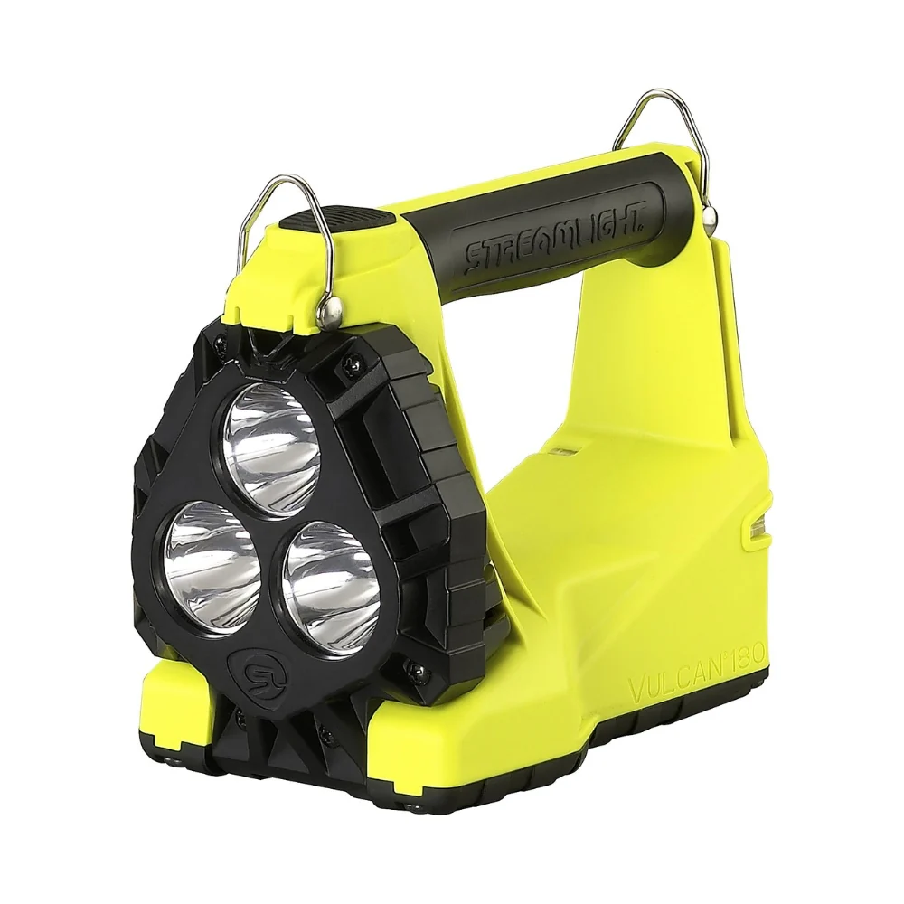 Streamlight Vulcan® 180 Standard System Lantern 230V with Heavy Duty Strap (Yellow) | KLL-STRE-44302