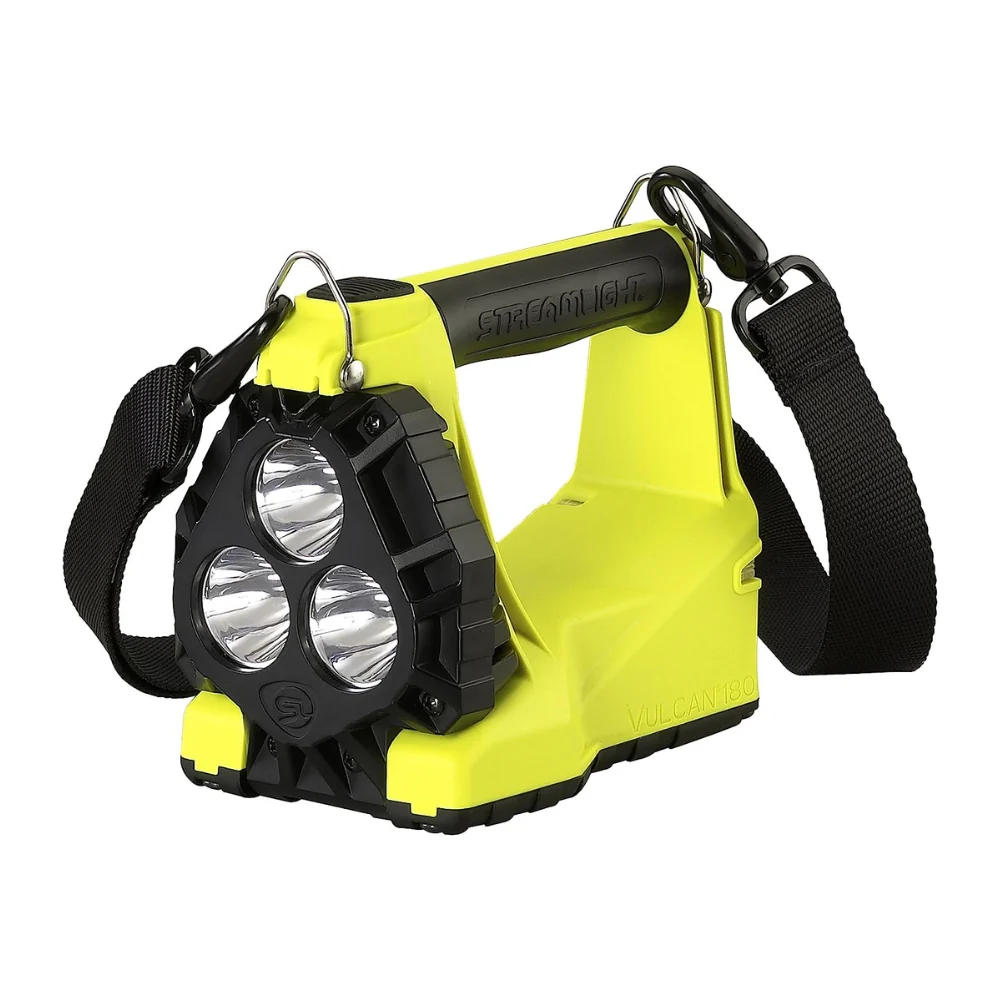Streamlight Vulcan® 180 Standard System Lantern 240V (UK) with Heavy Duty Strap (Yellow) | KLL-STRE-44303 - Image 2