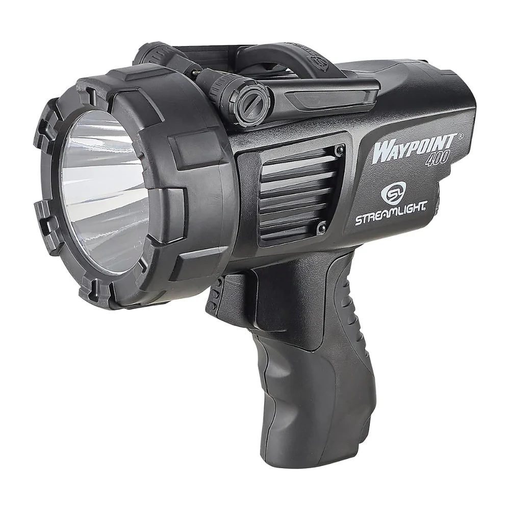 Streamlight Waypoint® 400 Long Rage Pistol Grip Spotlight with AC Charger (Black) | KLL-44911