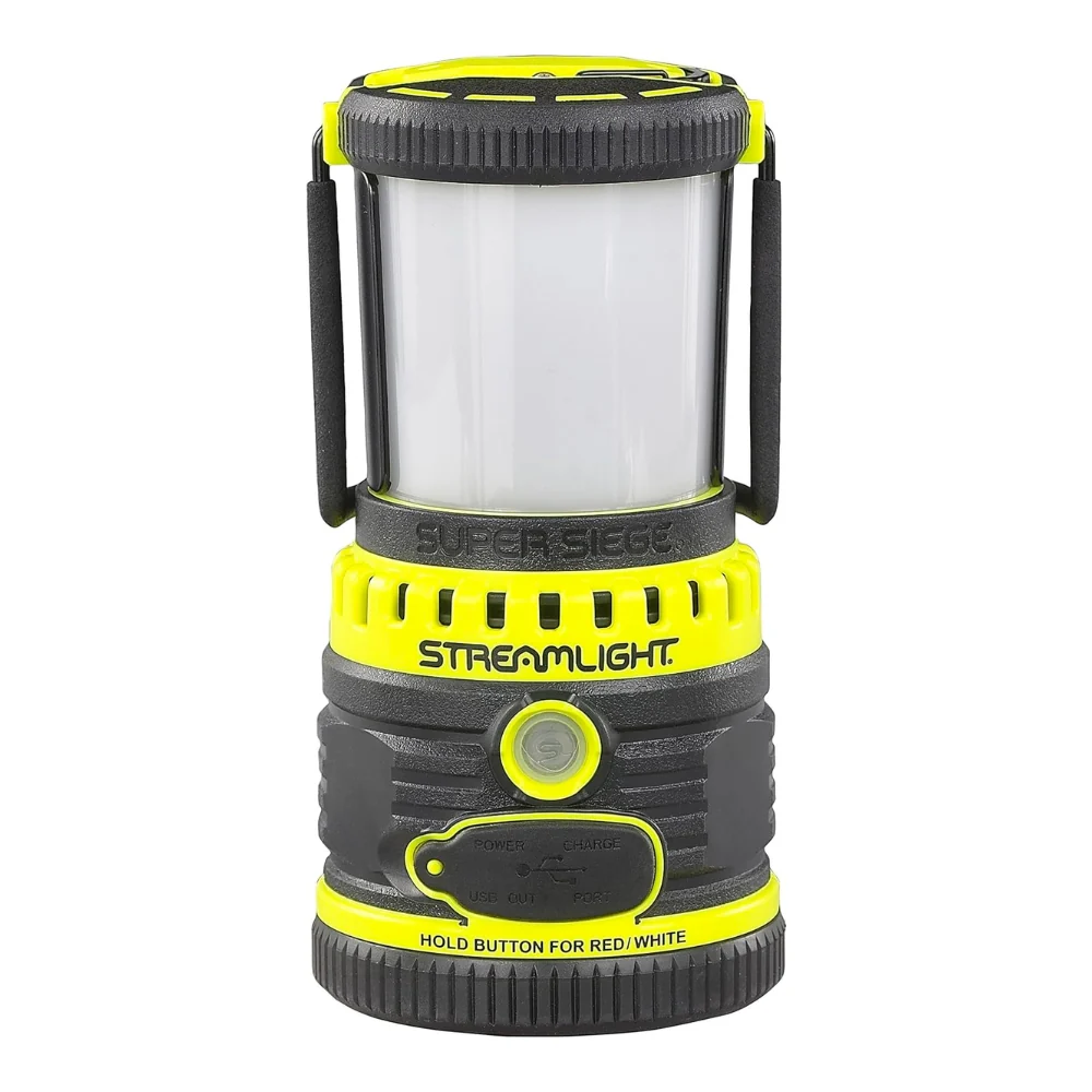 Streamlight Super Siege® Work Lantern with International AC Charger (Yellow) | KLL-44946