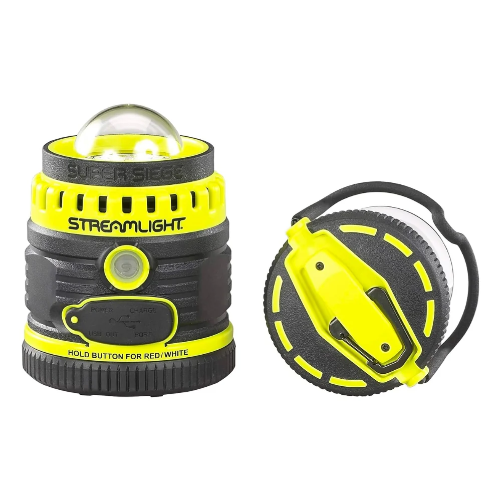 Streamlight Super Siege® Work Lantern with International AC Charger (Yellow) | KLL-44946 - Image 4