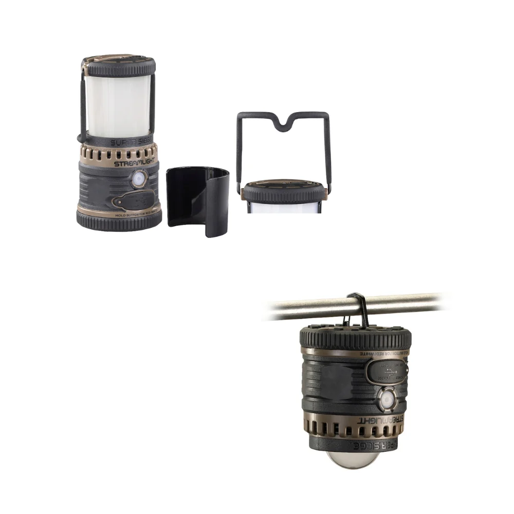 Streamlight Super Siege® Work Lantern with AC Charger (Coyote) | KLL-44947 - Image 10