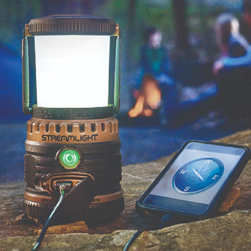 Streamlight Super Siege® Work Lantern with AC Charger (Coyote) | KLL-44947 - Image 11
