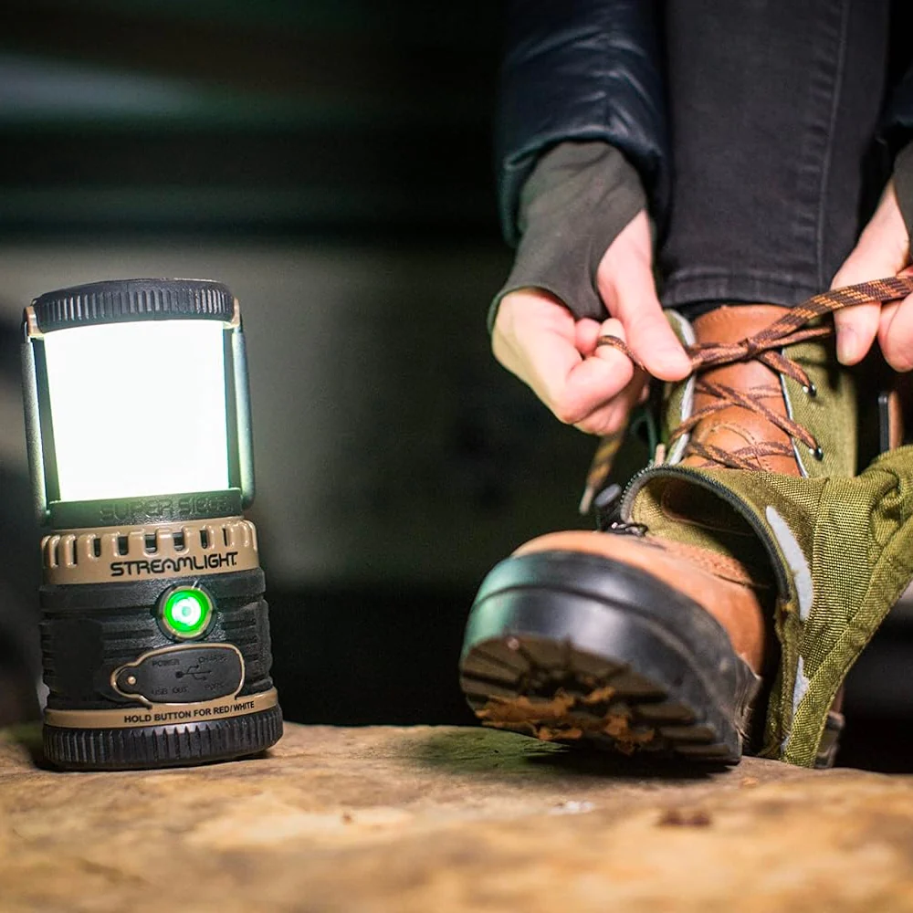 Streamlight Super Siege® Work Lantern with AC Charger (Coyote) | KLL-44947 - Image 12