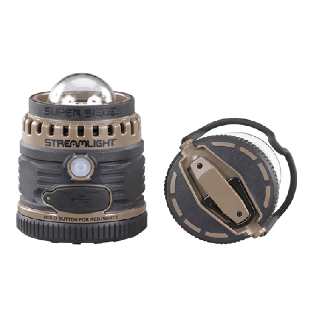 Streamlight Super Siege® Work Lantern with AC Charger (Coyote) | KLL-44947 - Image 4