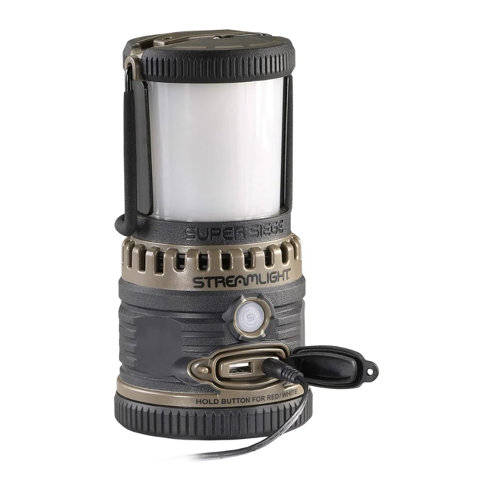 Streamlight Super Siege® Work Lantern with AC Charger (Coyote) | KLL-44947 - Image 8