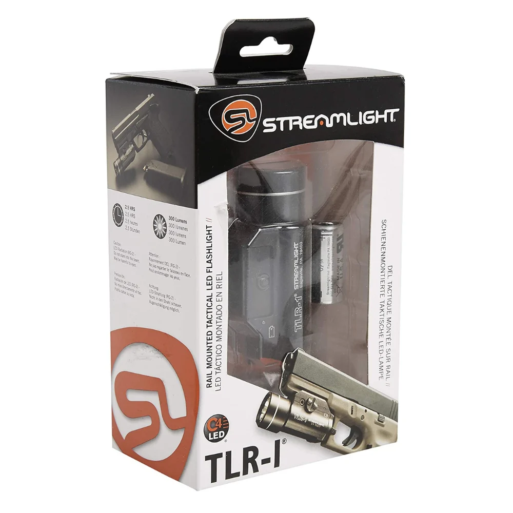 Streamlight TLR-1® Weapon Light with Rail Locating Keys (Black) | KLL-69110 - Image 4