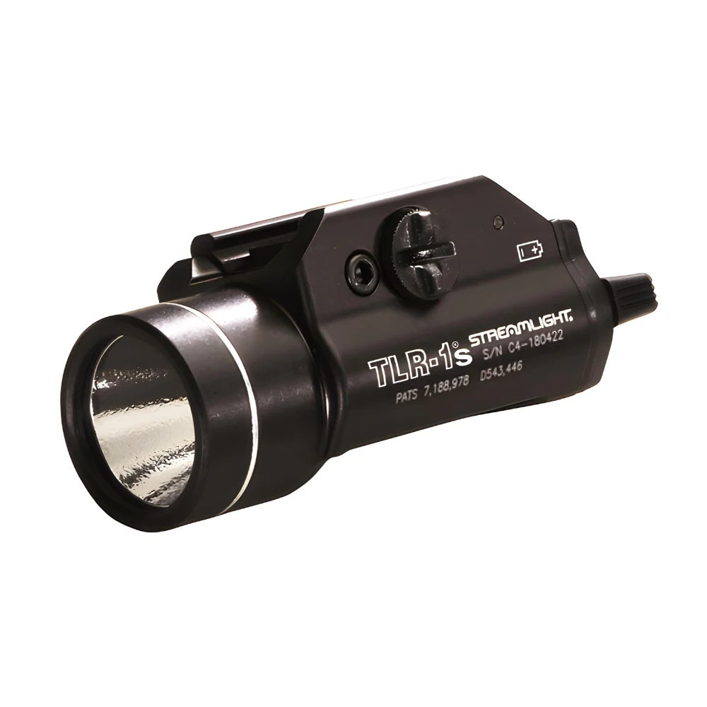Streamlight TLR-1®S Rail Mounted Flashlight with Strobe and Rail Locating Keys (Black) | KLL-69210