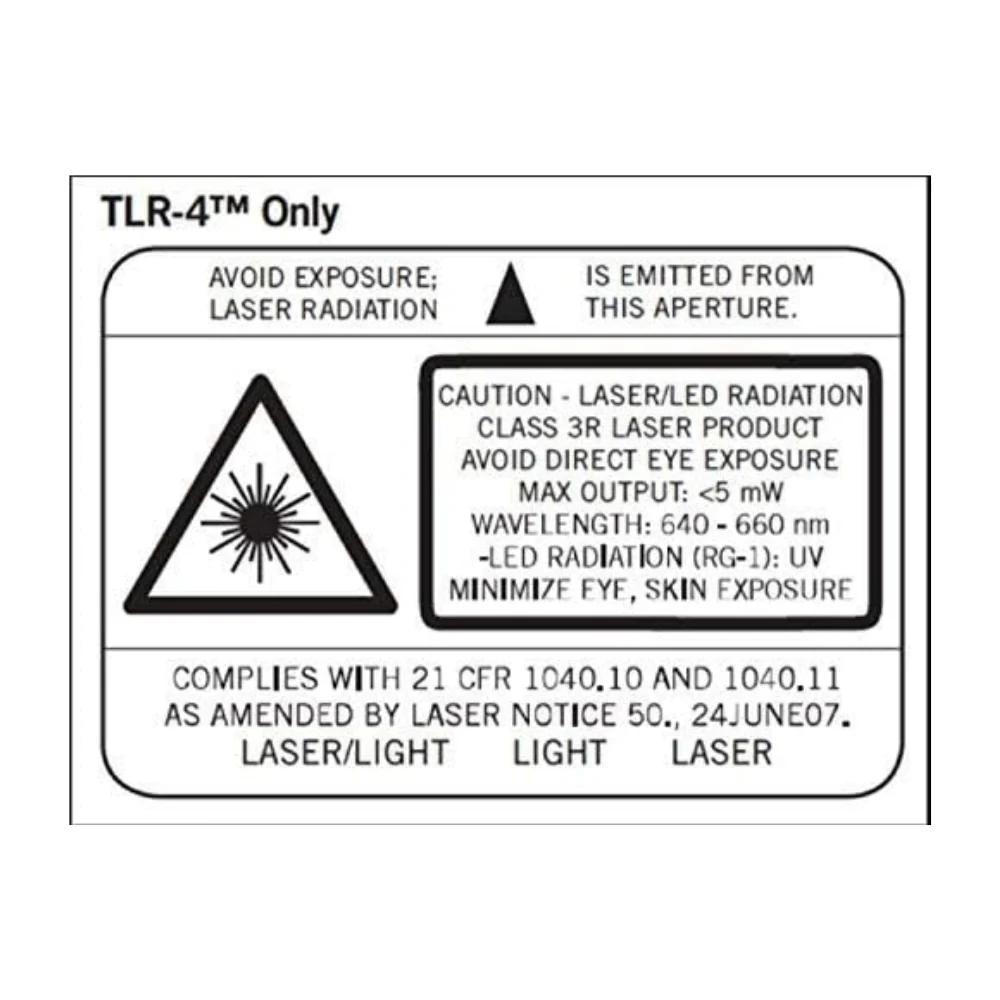 Streamlight TLR-4® Rail Mounted Tactical Light- H&K USP Compact (Black) | KLL-69241 - Image 5