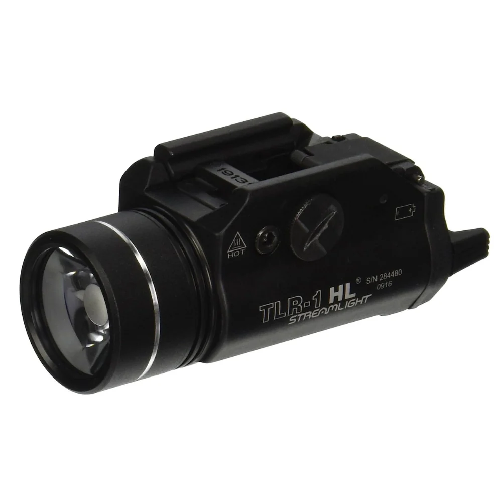 Streamlight TLR-1 HL® Weapon Light Earless With Rail Locating Keys (Black) | KLL-69264