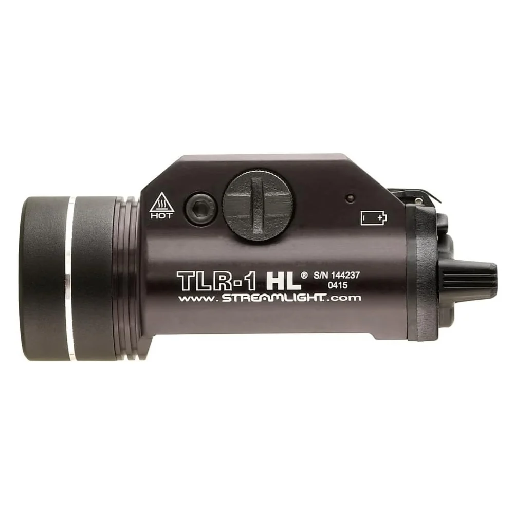 Streamlight TLR-1 HL® Weapon Light Earless With Rail Locating Keys (Black) | KLL-69264 - Image 2