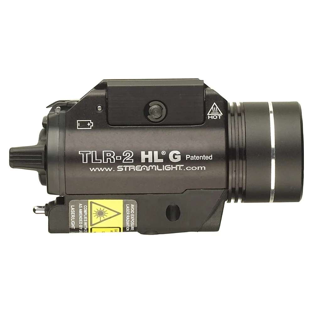 Streamlight TLR-2® HL G Rail Mounted Tactical Light with Green Aiming Laser (Black) | KLL-69265 - Image 2