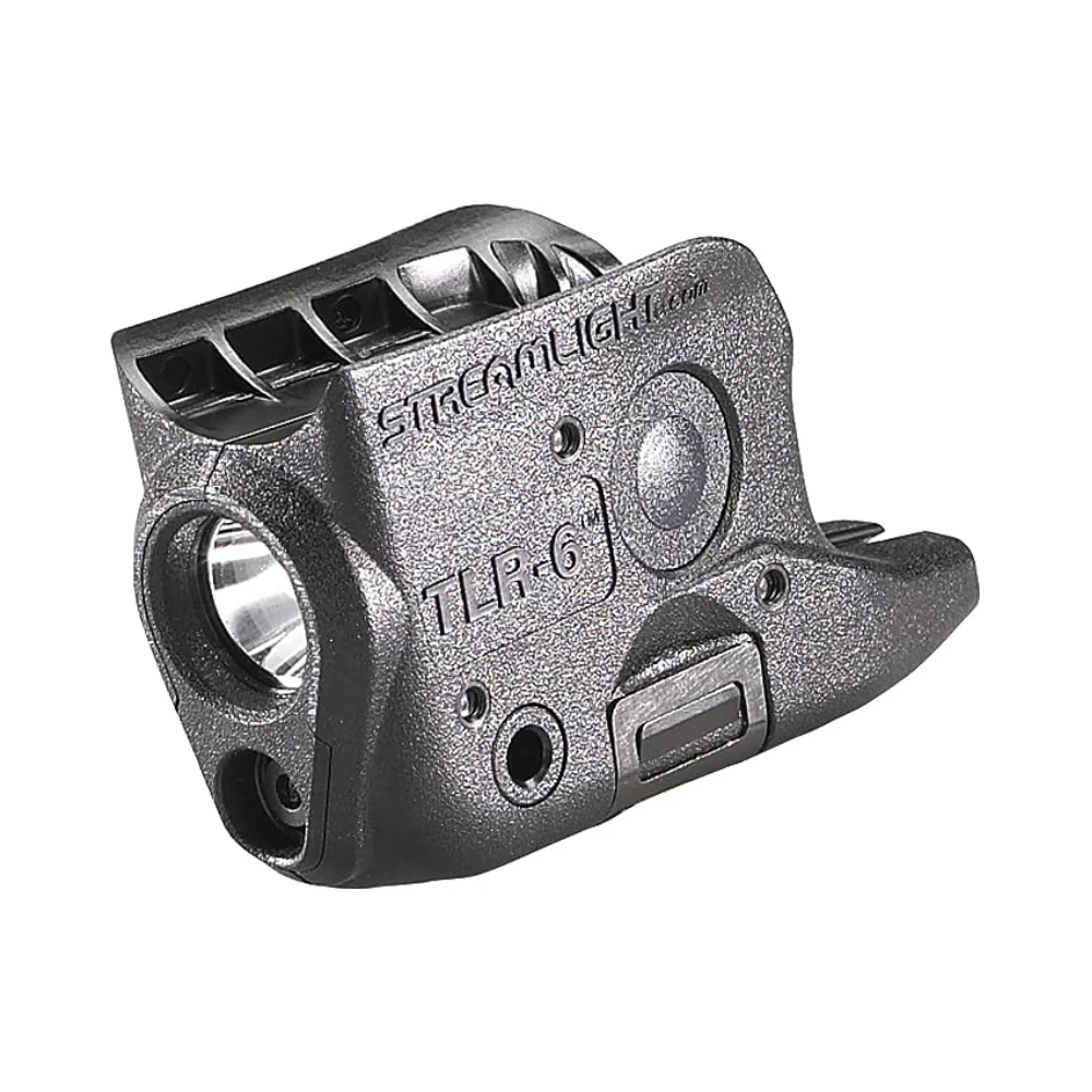 Streamlight TLR-6® Tactical Gun Light with White LED and Red Laser for GLOCK® 42/43 (Black) | KLL-69270 - Image 2