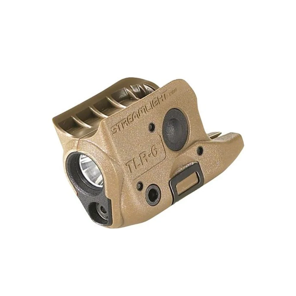 Streamlight TLR-6® Tactical Gun Light with White LED and Red Laser for GLOCK® 42/43 (Flat Dark Earth) | KLL-69278