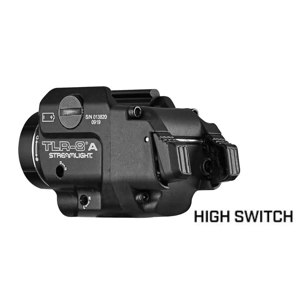 Streamlight TLR-8® A High Switch Rail Mounted Light with Red Laser | KLL-STRE-69413