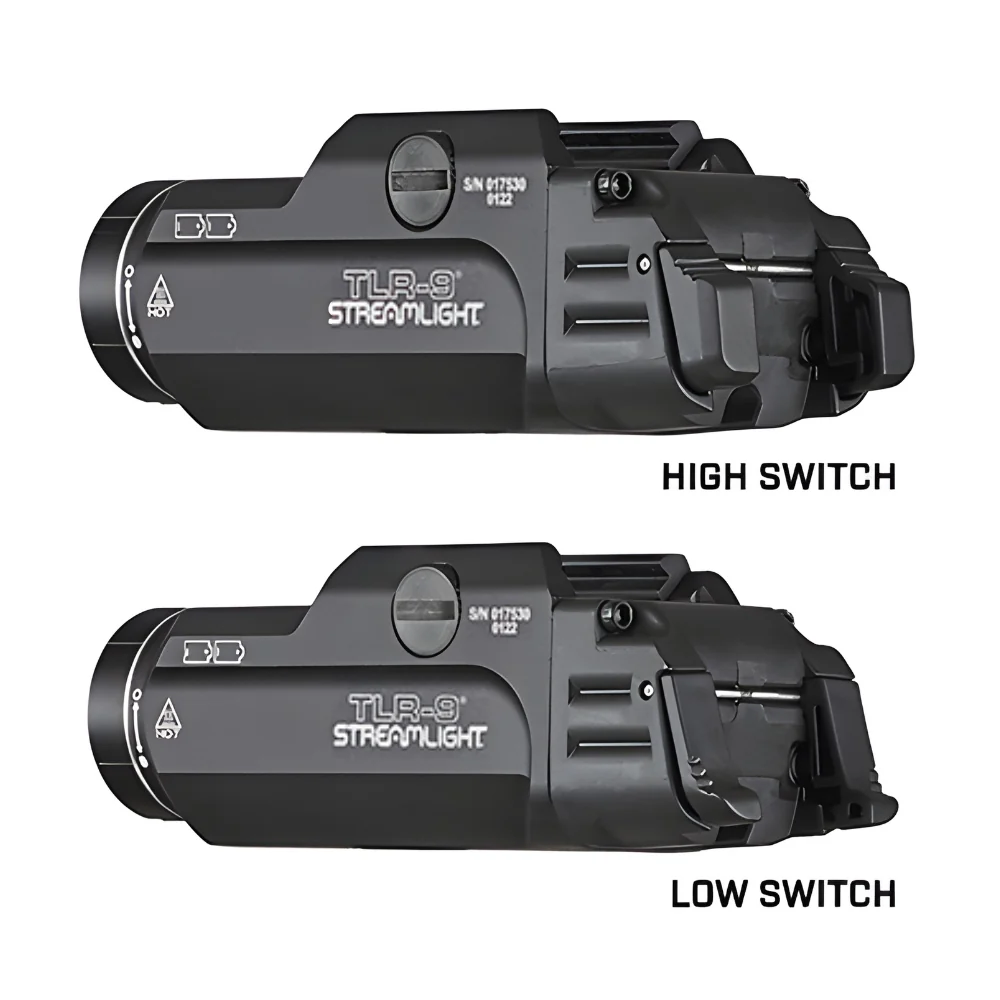 Streamlight TLR-9® Flex Rail Mounted Tactical Light with Key Kit (Black) | KLL-STRE-69464 - Image 3