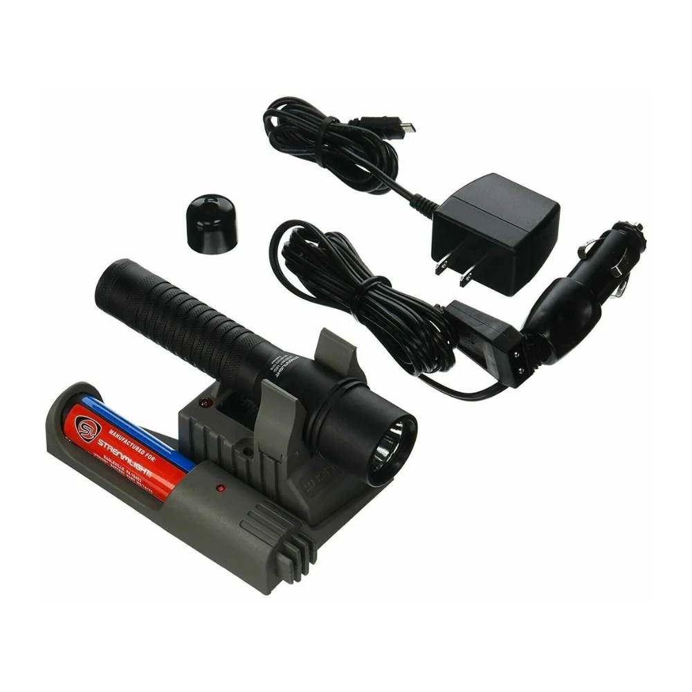 Streamlight Strion® LED Flashlight with Piggyback Charger (Black) | KLL-74353
