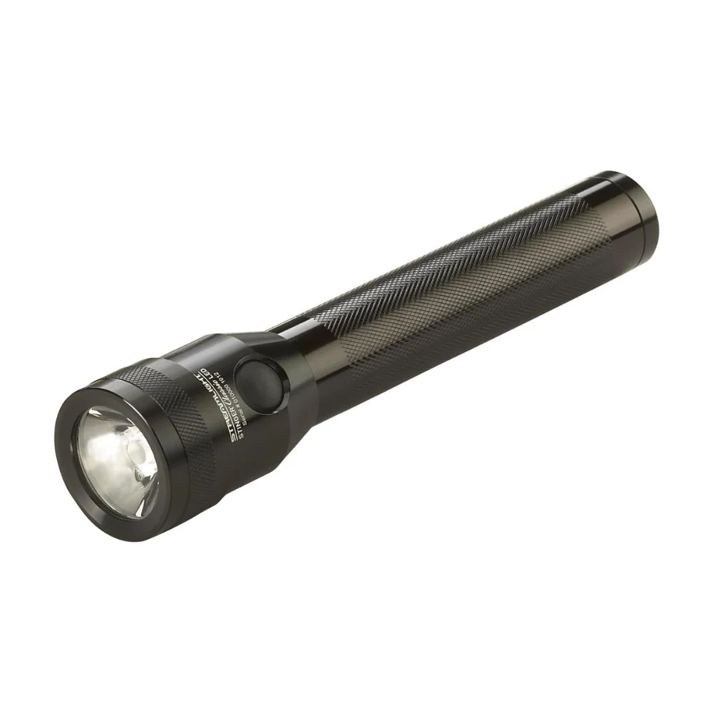 Streamlight Stinger® Classic Rechargeable Flashlight with Piggyback Charger (Black) | KLL-75666