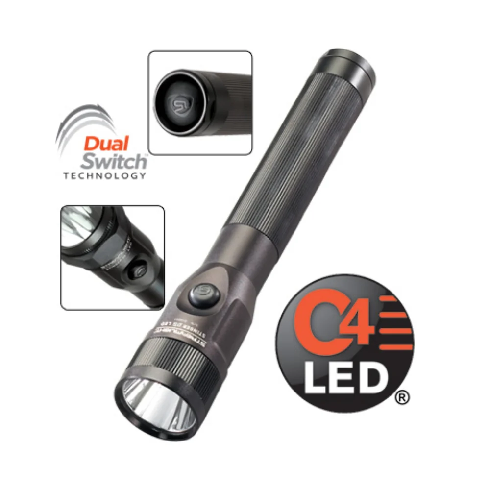 Streamlight Stinger DS® C4 LED Flashlight with AC Charger (Black) | KLL-75811