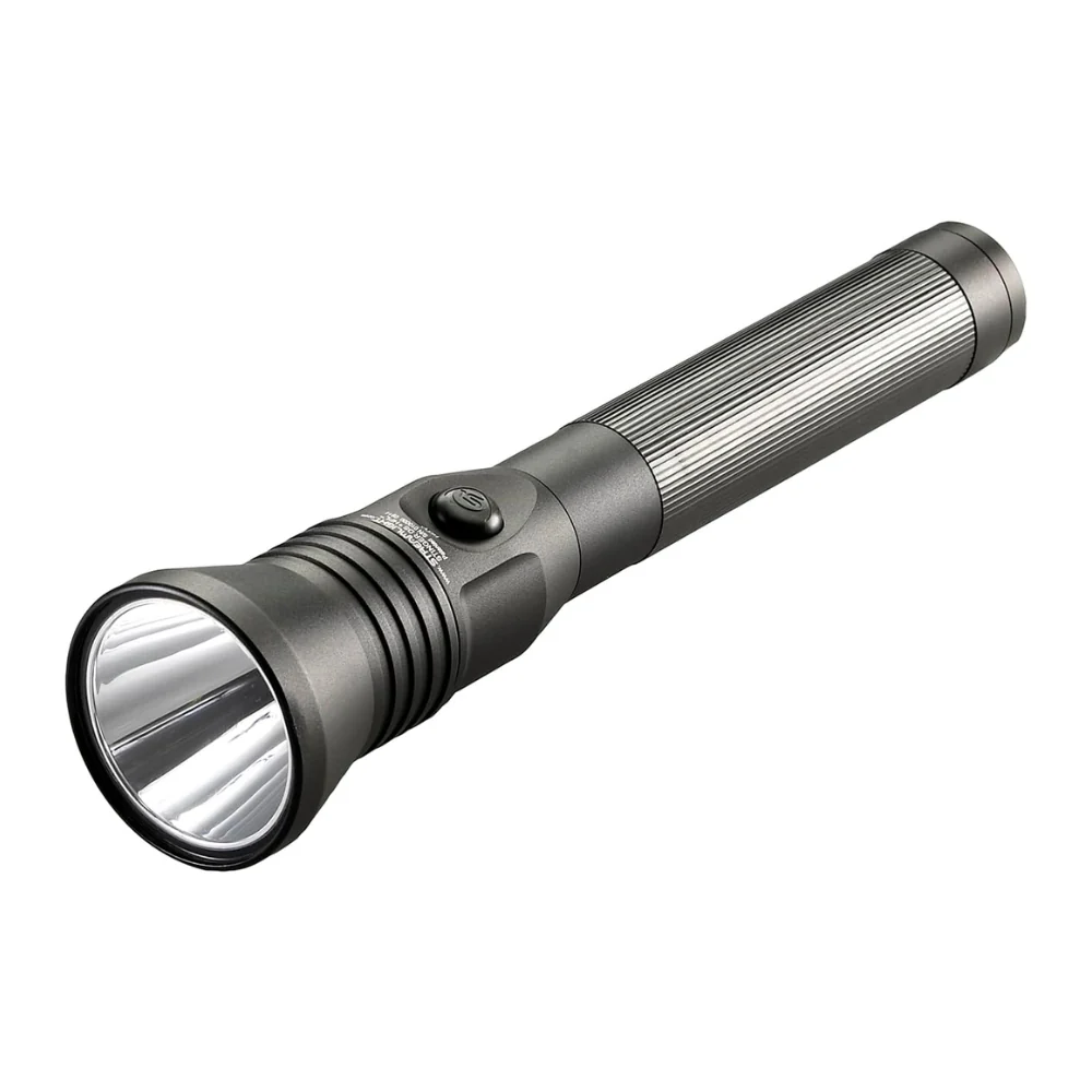 Streamlight Stinger® DS HPL Rechargeable Flashlight with AC/DC Piggyback Charger (Black) | KLL-75882