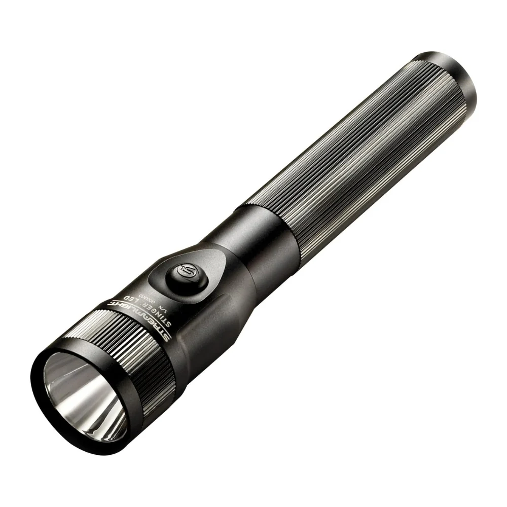 Streamlight Stinger® LED Flashlight with 230V AC/DC Charger and 2 Holders (Black) | KLL-STRE-75962