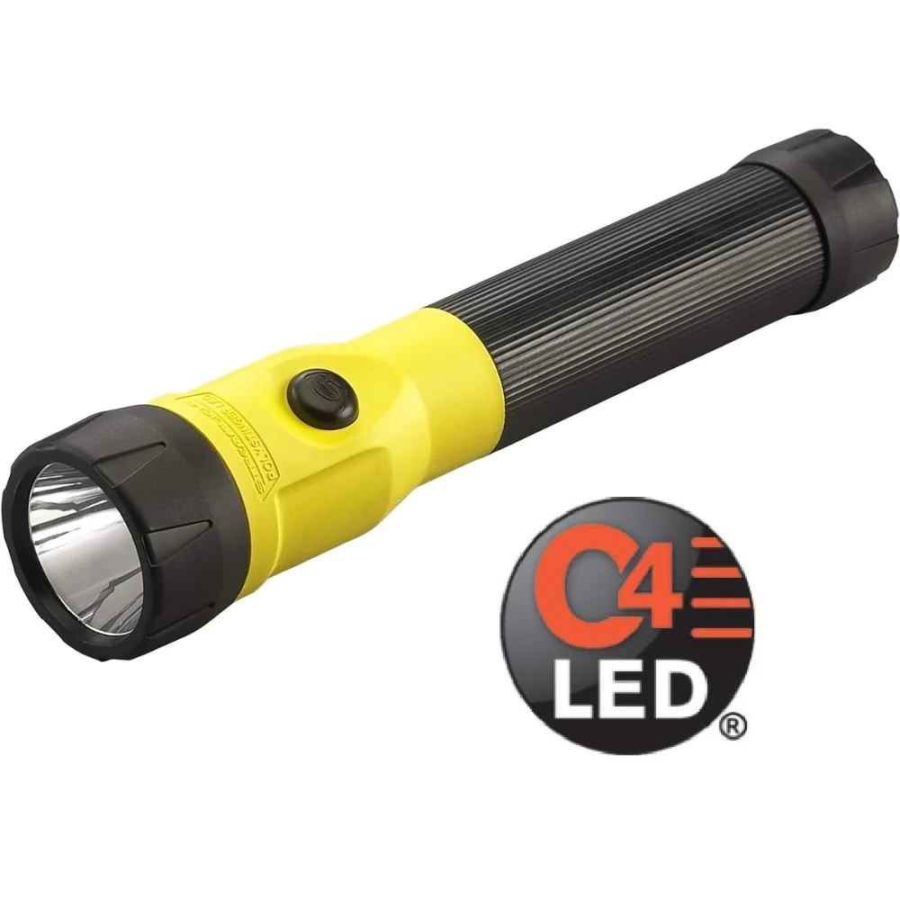 Streamlight PolyStinger® LED Flashlight with 230V Charger and 2 Holders (Yellow) | KLL-STRE-76205