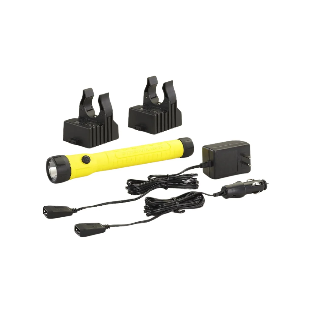 Streamlight PolyStinger® LED HAZ-LO® Flashlight with AC/DC Charger (Yellow) | KLL-76412 - Image 4