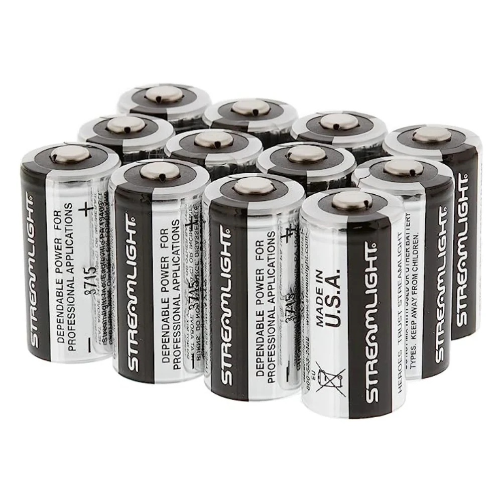 Streamlight CR123A Lithium Batteries 12-Pack | KLL-85177 - Image 2