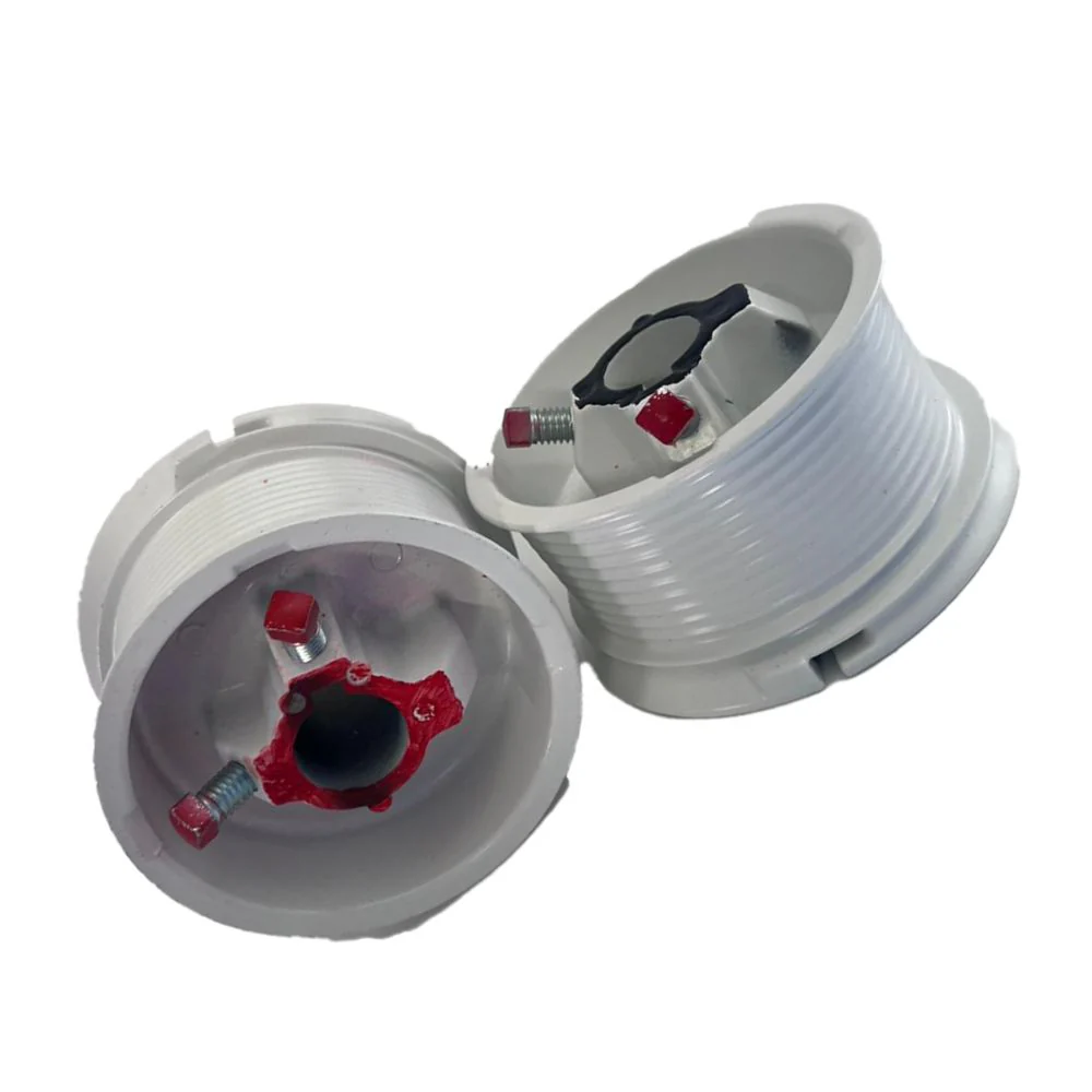 THP Pair - Commercial Lift Drum 12' - White | THP-WA-DRM-01