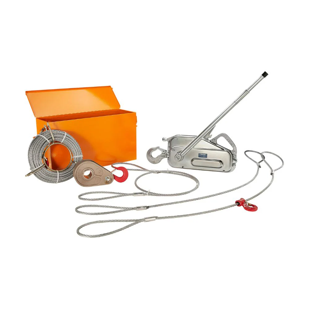Tractel griphoist® Rescue Kit - 2 Ton / 4000 lbs. - TU28 | TRA-RESCUETU28K