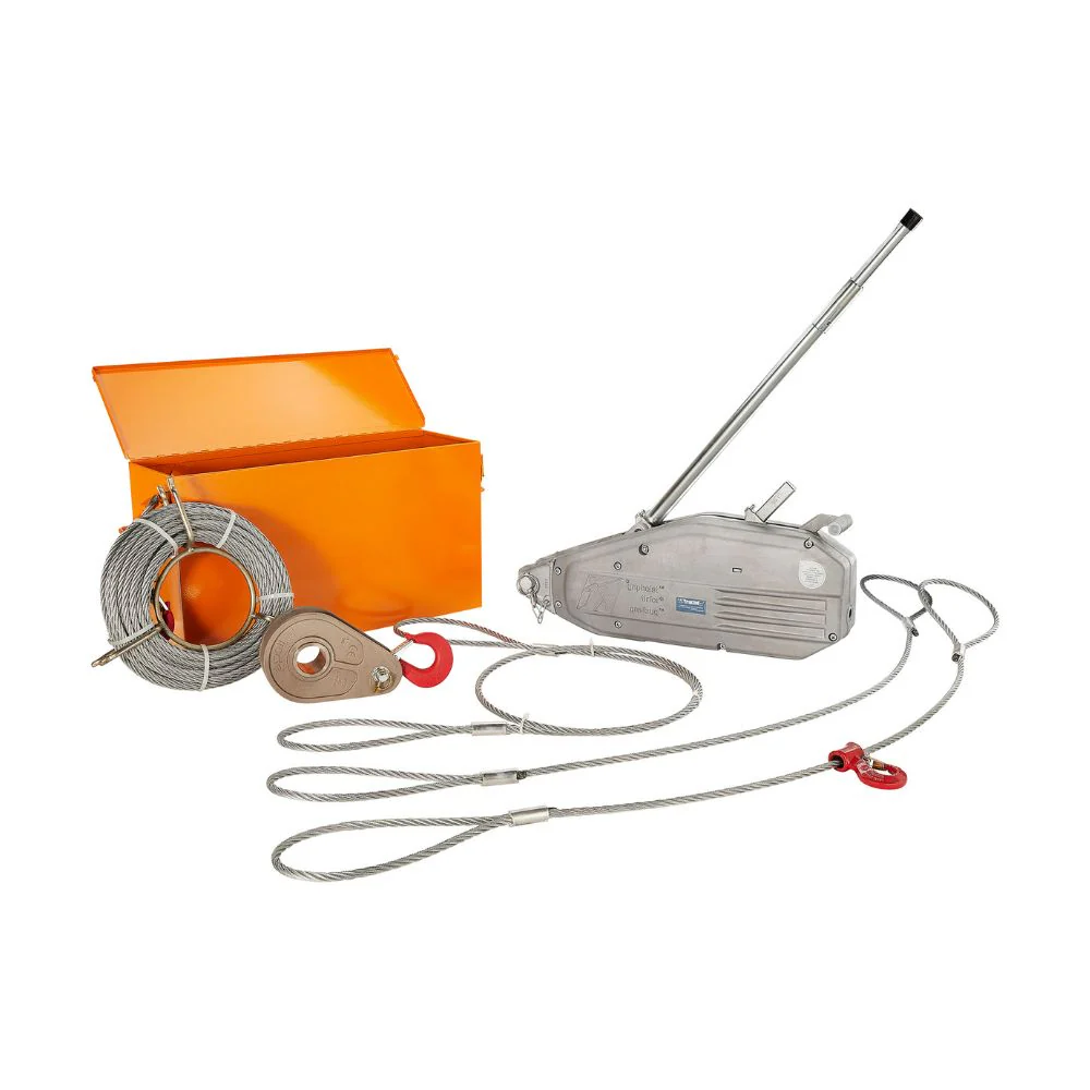 Tractel griphoist® Rescue Kit - 4 Ton / 8000 lbs. - TU32 | TRA-RESCUETU32K