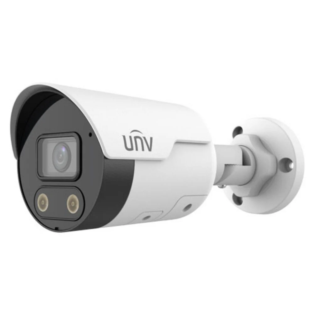 UNV 4MP HD Light and Audible Warning Fixed Bullet Network Camera | UNV-IPC2124SB-ADF28KMC-I0